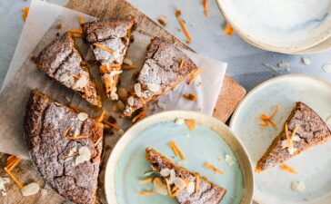 Karotten-Mandel-Kuchen